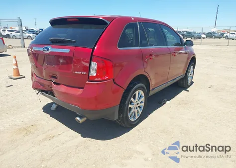 2013 Ford Edge Limited z USA, uszkodzony, nr VIN 2FMDK3KCXDBA17652